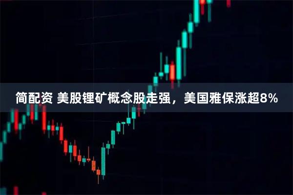 简配资 美股锂矿概念股走强，美国雅保涨超8%