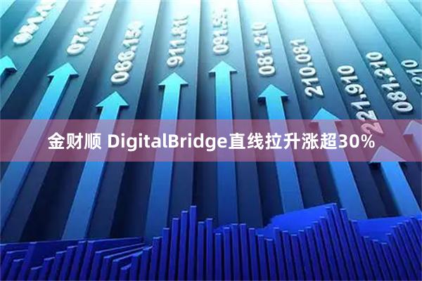 金财顺 DigitalBridge直线拉升涨超30%
