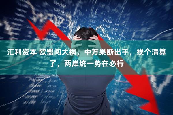 汇利资本 欧盟闯大祸，中方果断出手，挨个清算了，两岸统一势在必行